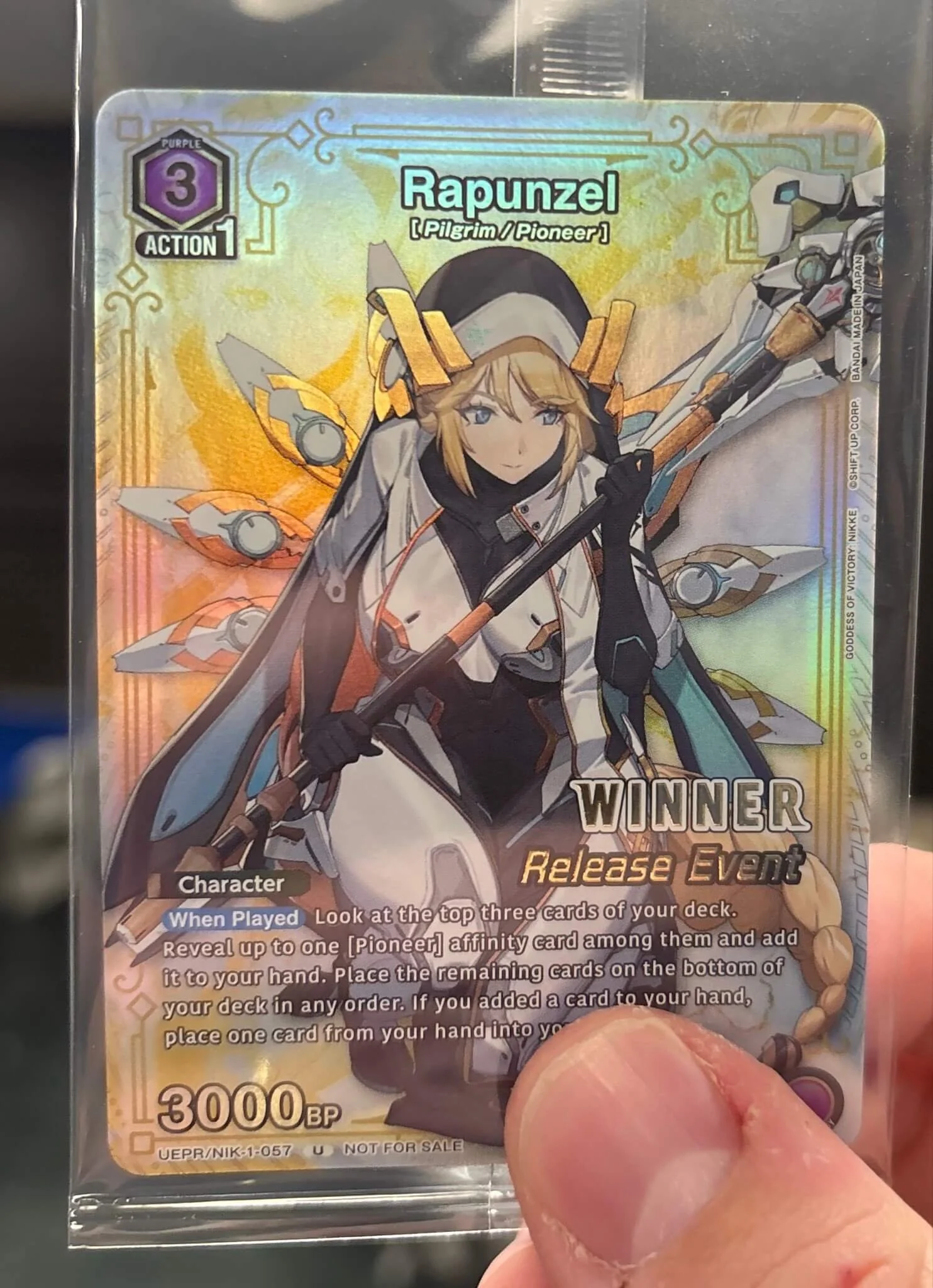 How to Win Your NIKKE UNION ARENA Release Event — Joseph Writer